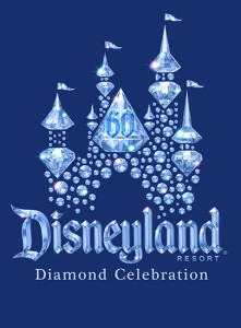 Disneyland Diamond Anniversary Celebration logo. Celebration begins Spring 2015. ©2014 Disney Enterprises, Inc. All Rights Reserved. For editorial news use only.